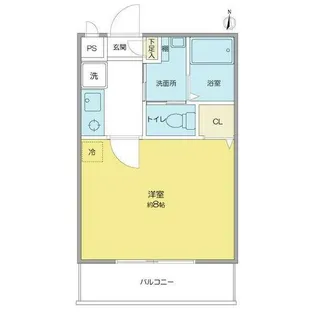 マーブルワン【3階】の間取り