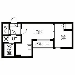 メイクスR高畑【3階】の間取り