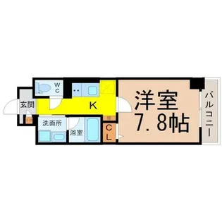 ルシェル大曽根【4階】の間取り
