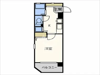 プレサンス東本町【3階】の間取り