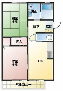 ノーブル・トモ【2階】の間取り