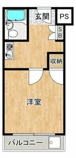 ユナイデッドジェイズビル【3階】の間取り