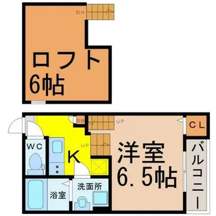 フルジュア本陣【1階】の間取り