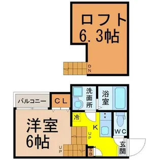 ラグジュアリーレジデンス御器所【2階】の間取り