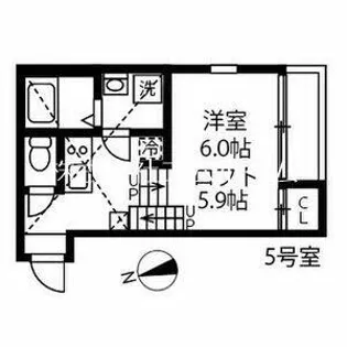 ハーモニーテラス大杉町Ⅲ【1階】の間取り