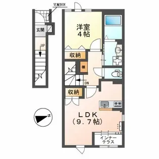 アンジェ・M【2階】の間取り