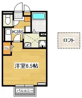 アンビアンテ【2階】の間取り