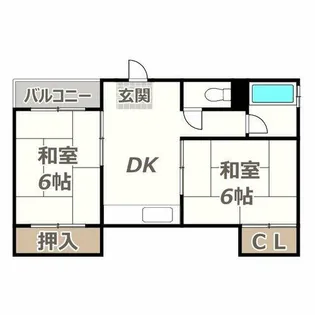 アイデアルビル【2階】の間取り