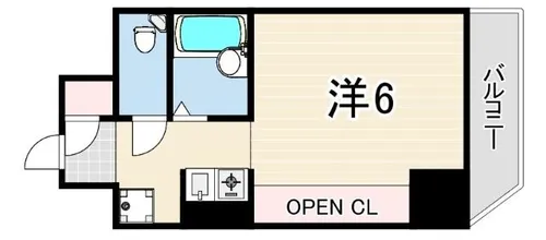 シャトル西神戸【2階】の間取り