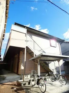 大阪府大阪市東住吉区湯里2丁目【アパート】の外観