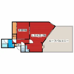 西岡サンマウンテンシャトー【5階】の間取り