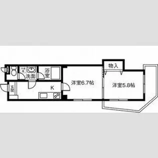FJ日進通【1階】の間取り