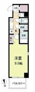 アーバンフラッツ心斎橋【7階】の間取り