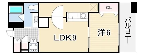 カトルセゾン【4階】の間取り