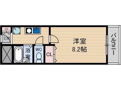 ボナール青葉丘【1階】の間取り