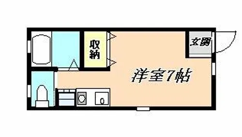 シェトワ【1階】の間取り