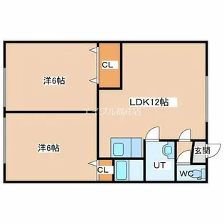 寿住ハイツ【2階】の間取り