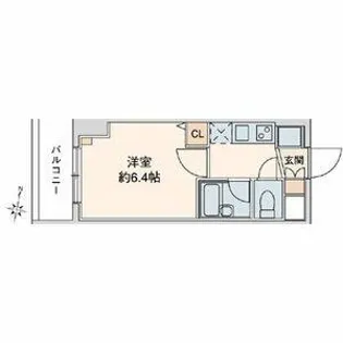 RIDGE堀田【5階】の間取り