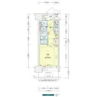 プレサンス鶴舞パーク&ステーション【5階】の間取り