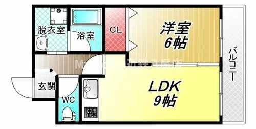 プランドール【2階】の間取り