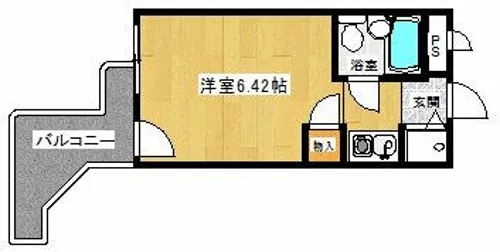ふぁみ~ゆアビコⅠ【806号室】の間取り