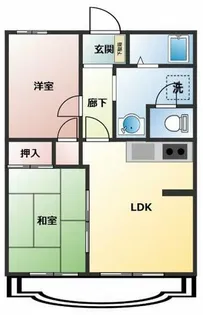 エクレール10【205号室】の間取り