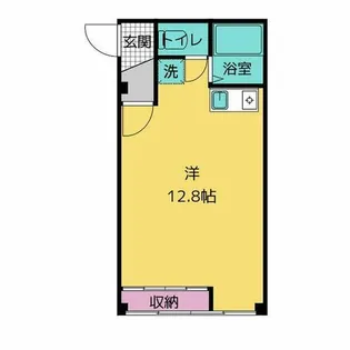 コーポイーストK【3階】の間取り