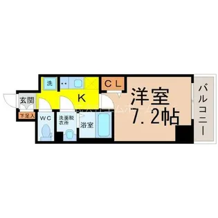 プレサンス久屋大通公園セラフィ【2階】の間取り