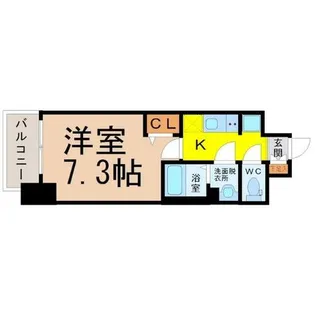 プレサンス新栄リベラ【4階】の間取り