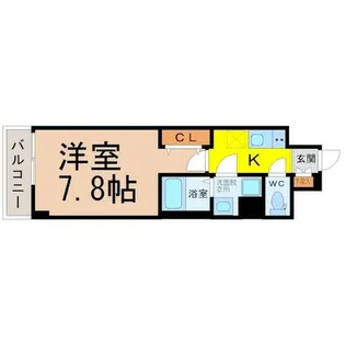 エスリード金山リュクス【13階】の間取り