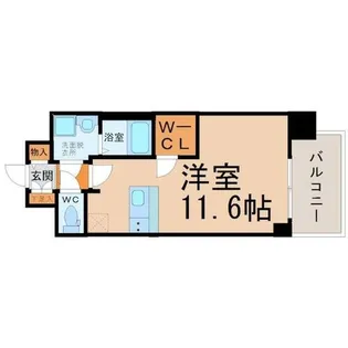 プレサンスTHE栄【6階】の間取り