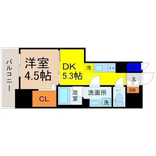 TENAS泉【5階】の間取り