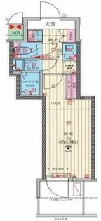 ファーストフィオーレ九条Ⅱ【12階】の間取り