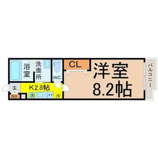 エステート野立【2階】の間取り