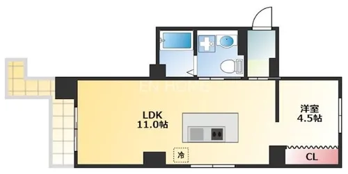 W京町堀【2階】の間取り