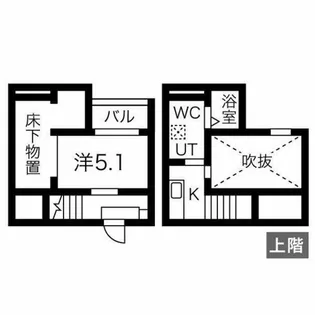 アドラブール新守山【2階】の間取り