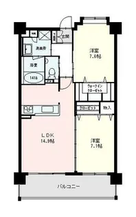 abelia【2階】の間取り