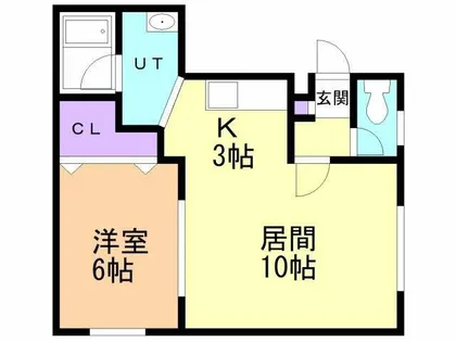 リンクサイドハイツ【A-201号室】の間取り