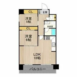 テン・フォーティ【3階】の間取り
