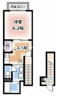フレーリーコート【2階】の間取り