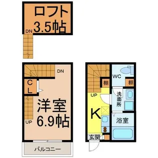 K Flat(ケーフラッツ)【1階】の間取り