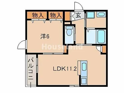 メゾン ボワ【2階】の間取り