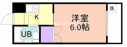 シティヴィラ城東【4階】の間取り