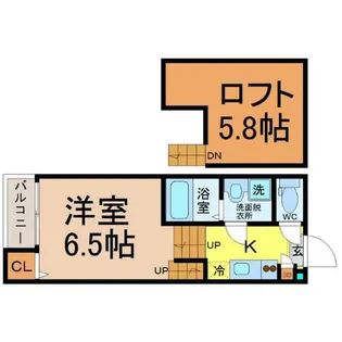 ELSOLIWATSUKA(エルソル岩塚)【1階】の間取り