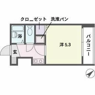 ピエ・タ・テール【4階】の間取り