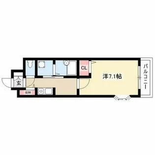 サンマール新瑞【6階】の間取り