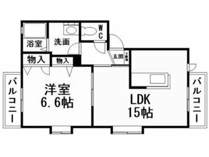 エステーラ【2階】の間取り