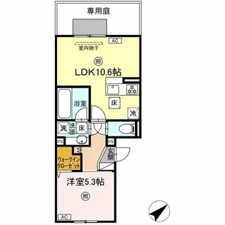 M・K・K 高峰町【1階】の間取り
