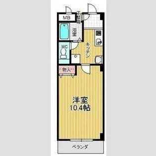 アビターレ・S【1階】の間取り