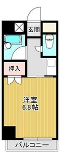 メゾン楠【4階】の間取り